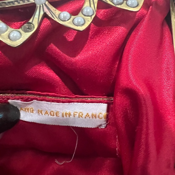 Gorgeous Vintage Microbeaded & Embroidered Purse - Picture 5 of 15